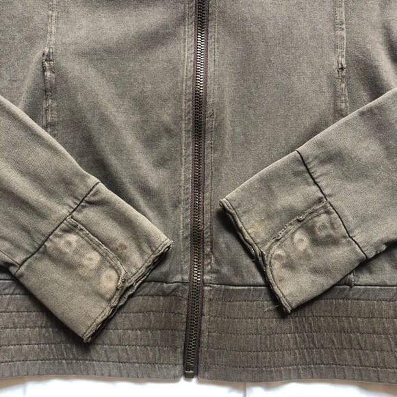 Hurley vintage wash mock neck zip front jacket - Picture 11 of 12